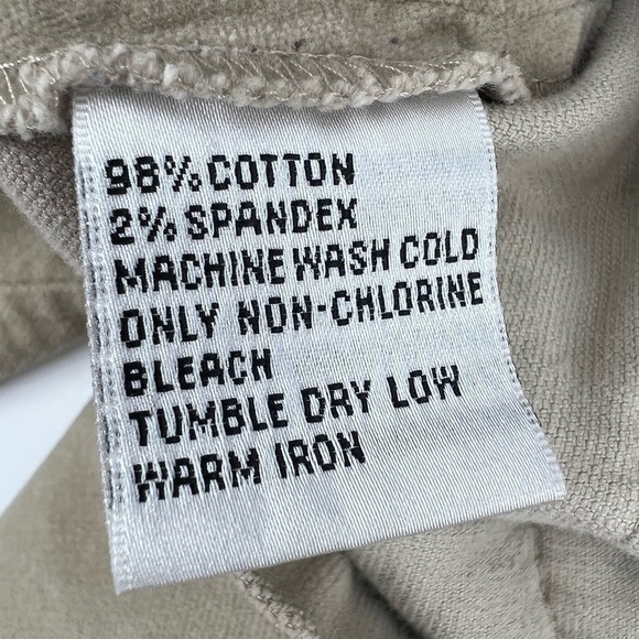 Talbots Tan Double Breasted Stretch Pea Coat Size 16 Women's - Picture 4 of 9